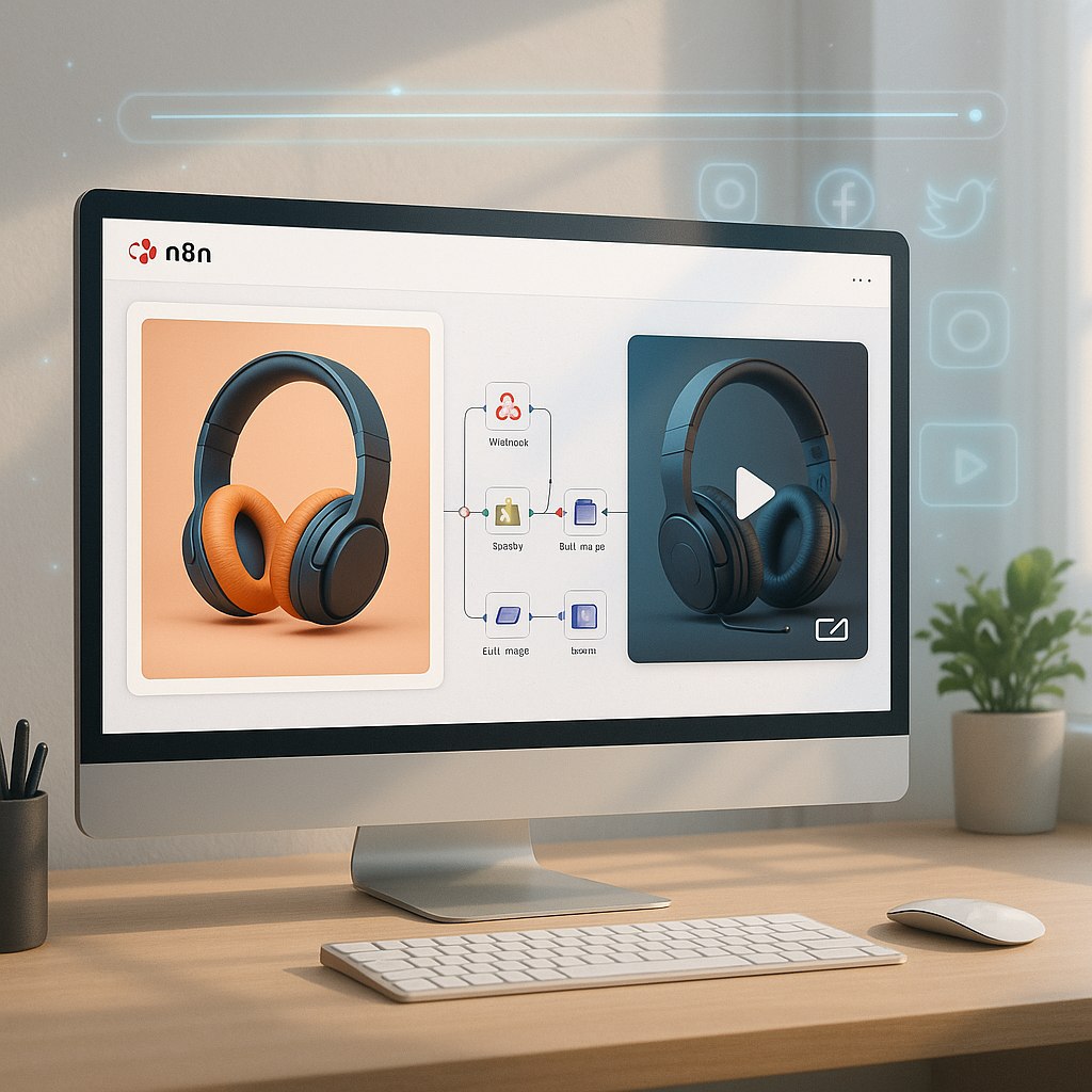 e-commerce image to short professional video